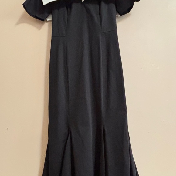 Anouki Designer Sz S Amore Black And White Mermaid Cotton Dress New Wit… - Picture 5 of 15